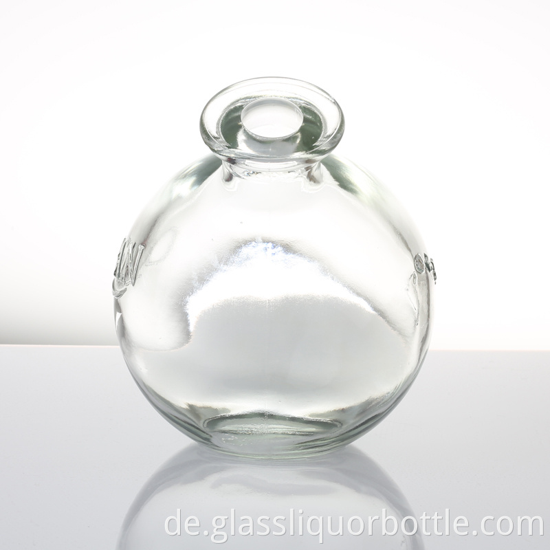 Frosted Glass Bottle